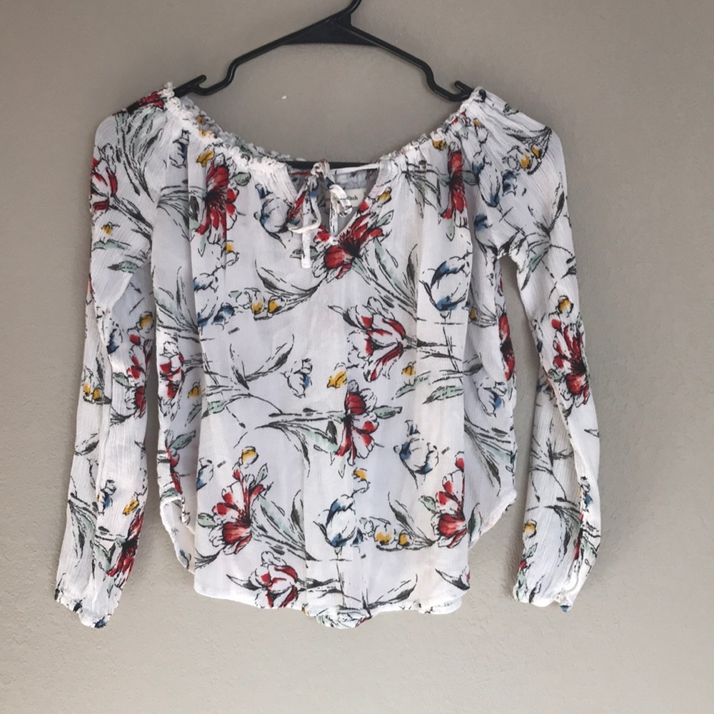 Flower, Off the Shoulder Top